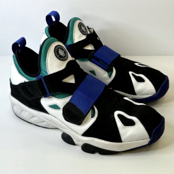 Nike Other - Vintage Nike Air Huarache Men’s Size 12 Rare Black/White Turquoise OG 90s Retro